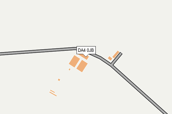 DA4 0JB map - OS OpenMap – Local (Ordnance Survey)