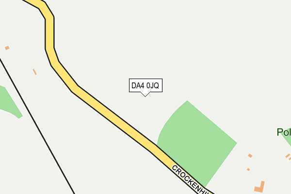 DA4 0JQ map - OS OpenMap – Local (Ordnance Survey)