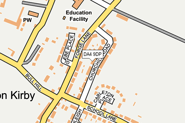 Map of CHURCHILL ROAD RESIDENTS LIMITED at local scale