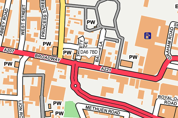 Map of LOUISA J. JUCHAU LIMITED at local scale