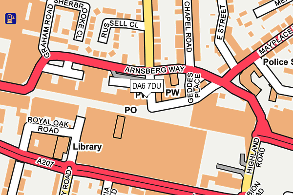 Map of BLACKHEATH SCHOOL OF DANCE LTD at local scale