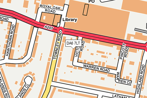 Map of CAD PROPERTY LTD at local scale