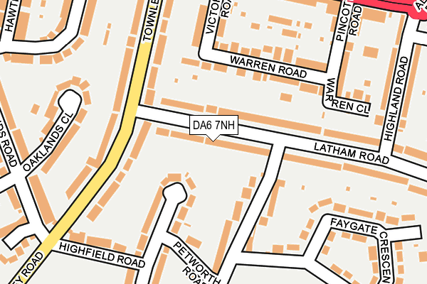 Map of MNM MANAGEMENT LTD at local scale