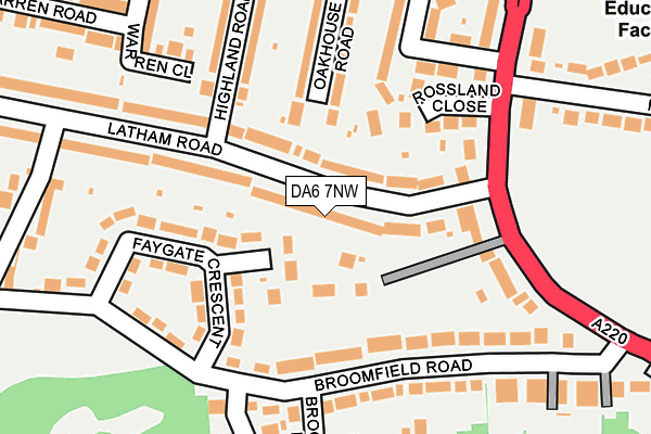 Map of CUEMARGIN LIMITED at local scale