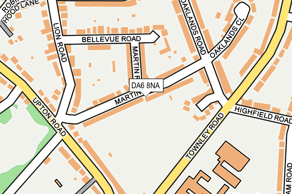 Map of BEXLEY DECOR LTD at local scale