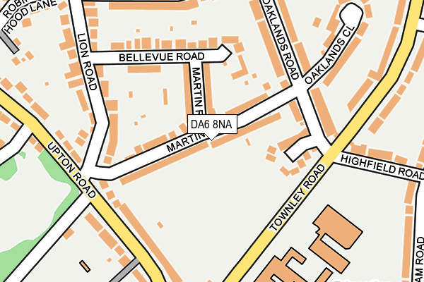 Map of WALBRIDGE LIMITED at local scale