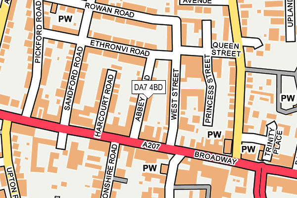 Map of SQUEEZE GUT ALLEY LIMITED at local scale