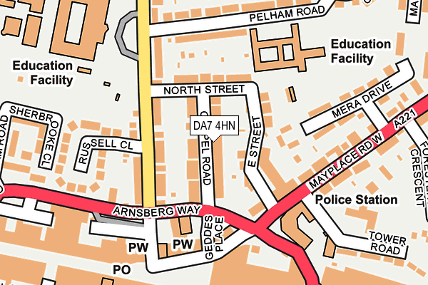 Map of VINICO LTD at local scale