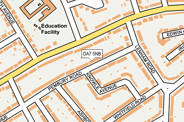 Map of JSJ SEALANTS LIMITED at local scale