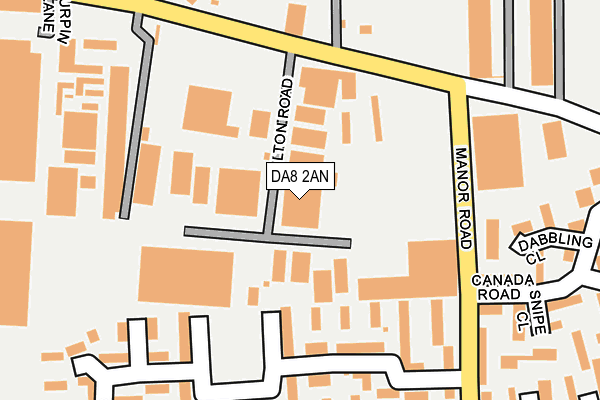 Map of JUNG PUMPEN LTD at local scale