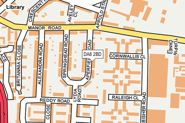 Map of REHOBOTH HEALTHCARE SERVICES LTD at local scale