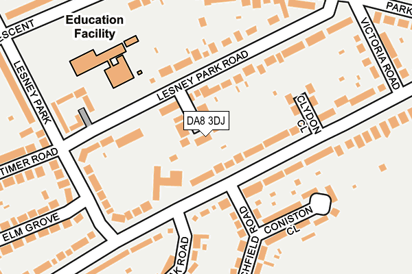 Map of JSIS LIMITED at local scale