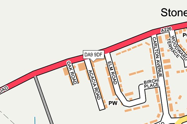 Map of VIKASANAND LIMITED at local scale