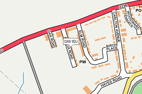 Map of WILVRYB LTD at local scale
