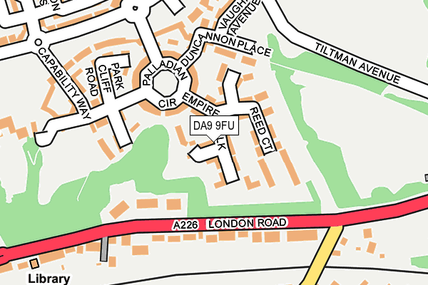 Map of ANDREW ABOYEJI LIMITED at local scale
