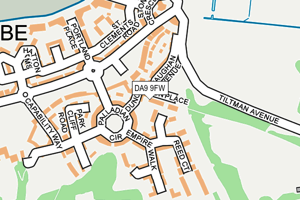 Map of JAMNASIUM LIMITED at local scale