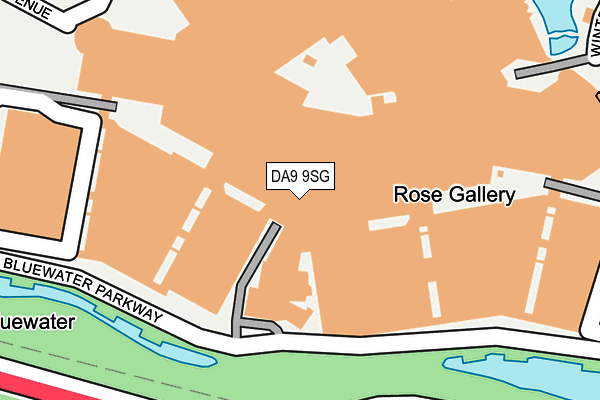 DA9 9SG map - OS OpenMap – Local (Ordnance Survey)