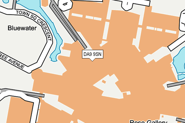 DA9 9SN map - OS OpenMap – Local (Ordnance Survey)