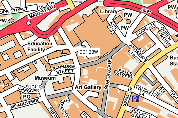 Map of DUNCAN & MCCONNELL SOLICITORS LIMITED at local scale