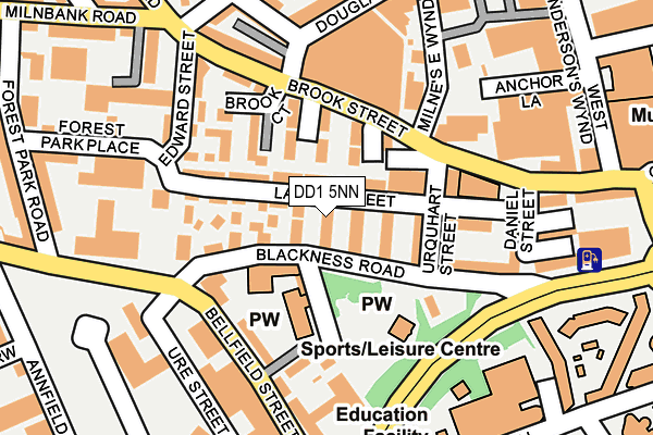 Map of ABSOLUTE CONSUMER SERVICES LTD at local scale