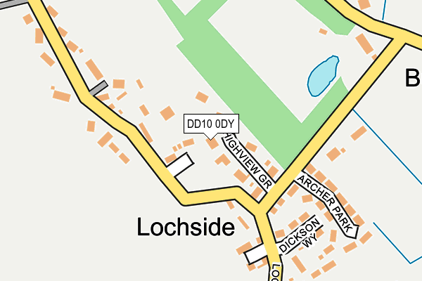 Map of ROBB CONSTRUCTION LTD. at local scale