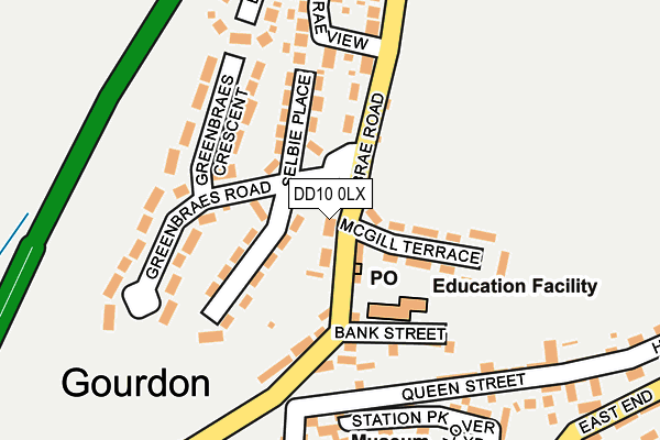 Map of DUNNOTTAR PIPING DESIGN LTD at local scale
