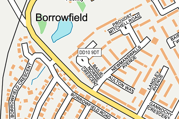 Map of DAVE ROBERTSON ELECTRICAL SERVICES LTD at local scale