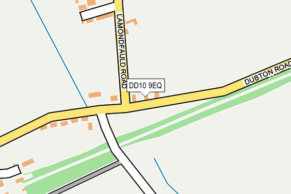 DD10 9EQ map - OS OpenMap – Local (Ordnance Survey)