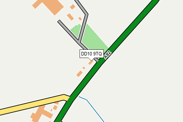 DD10 9TQ map - OS OpenMap – Local (Ordnance Survey)