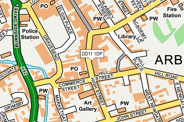 Map of PROPERTY HELP LTD at local scale