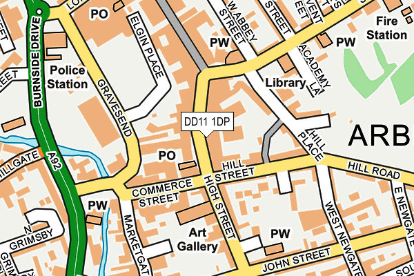 Map of YARD'S GAMES LIMITED at local scale