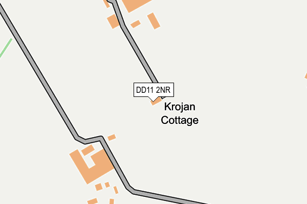 DD11 2NR map - OS OpenMap – Local (Ordnance Survey)