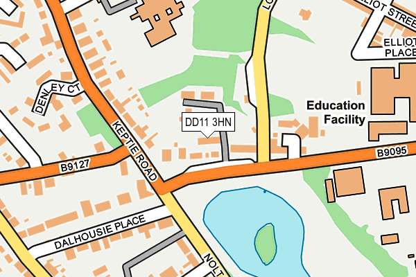 DD11 3HN map - OS OpenMap – Local (Ordnance Survey)