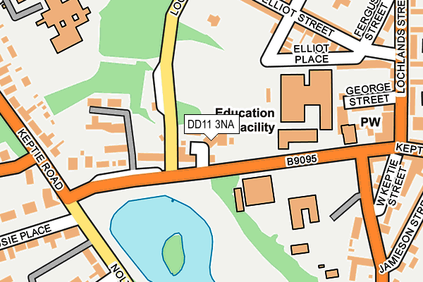 DD11 3NA map - OS OpenMap – Local (Ordnance Survey)