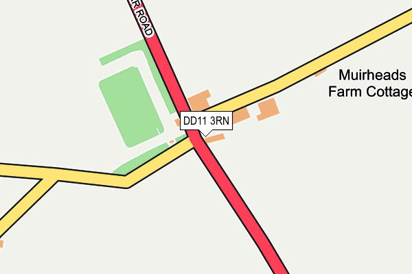 DD11 3RN map - OS OpenMap – Local (Ordnance Survey)