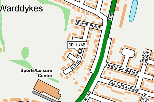 Map of ECF LOCKSMITHS LTD at local scale