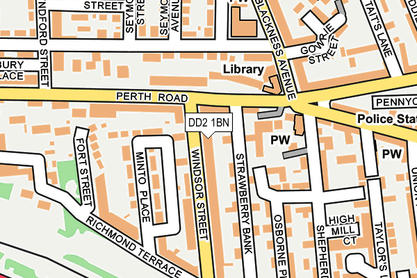 DD2 1BN map - OS OpenMap – Local (Ordnance Survey)