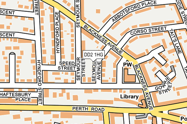 DD2 1HG map - OS OpenMap – Local (Ordnance Survey)