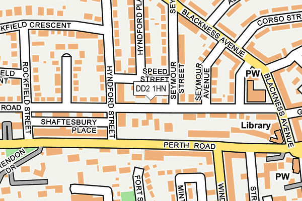 DD2 1HN map - OS OpenMap – Local (Ordnance Survey)