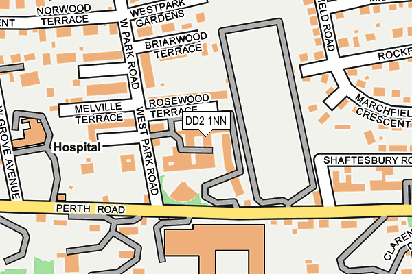 DD2 1NN map - OS OpenMap – Local (Ordnance Survey)
