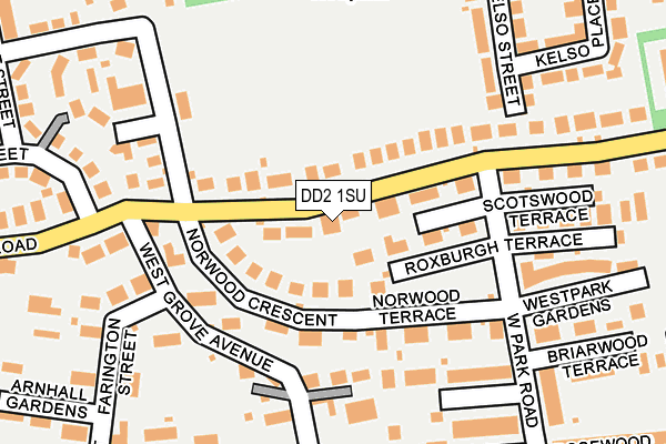 DD2 1SU map - OS OpenMap – Local (Ordnance Survey)