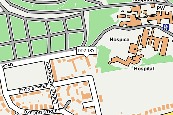 DD2 1SY map - OS OpenMap – Local (Ordnance Survey)