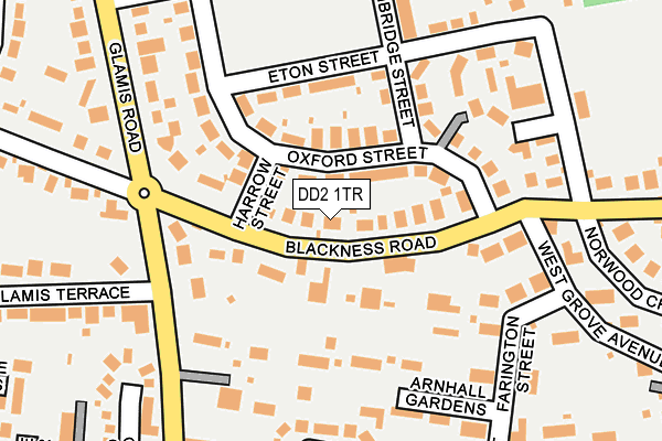 DD2 1TR map - OS OpenMap – Local (Ordnance Survey)