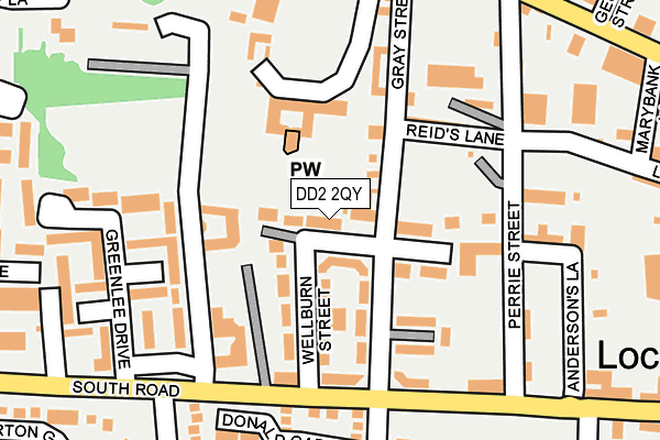 DD2 2QY map - OS OpenMap – Local (Ordnance Survey)