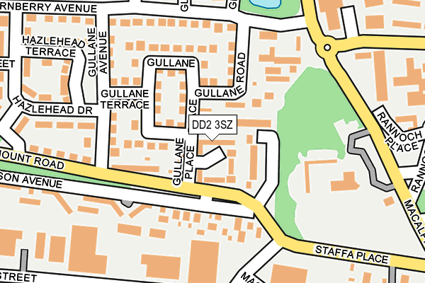 DD2 3SZ map - OS OpenMap – Local (Ordnance Survey)
