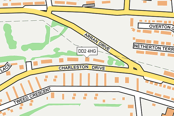 DD2 4HG map - OS OpenMap – Local (Ordnance Survey)