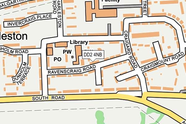 DD2 4NB map - OS OpenMap – Local (Ordnance Survey)