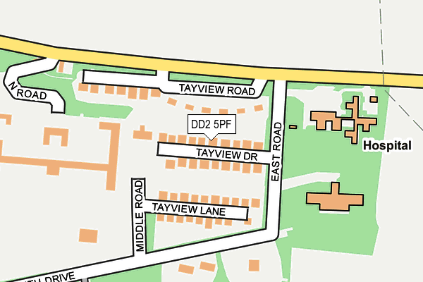 Map of TAYVIEW PROPERTY MANAGEMENT LIMITED at local scale
