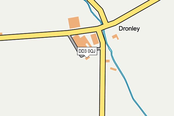 DD3 0QJ map - OS OpenMap – Local (Ordnance Survey)