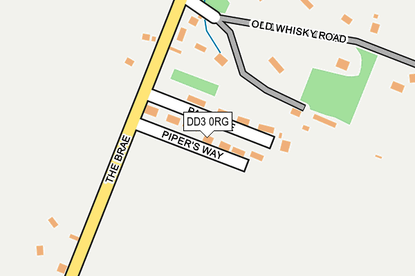 DD3 0RG map - OS OpenMap – Local (Ordnance Survey)